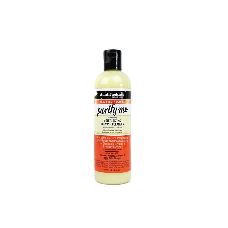 Aunt Jackie's Lniany Purify Me Nawilżający Co-Wash Oczyszczający (355ml)