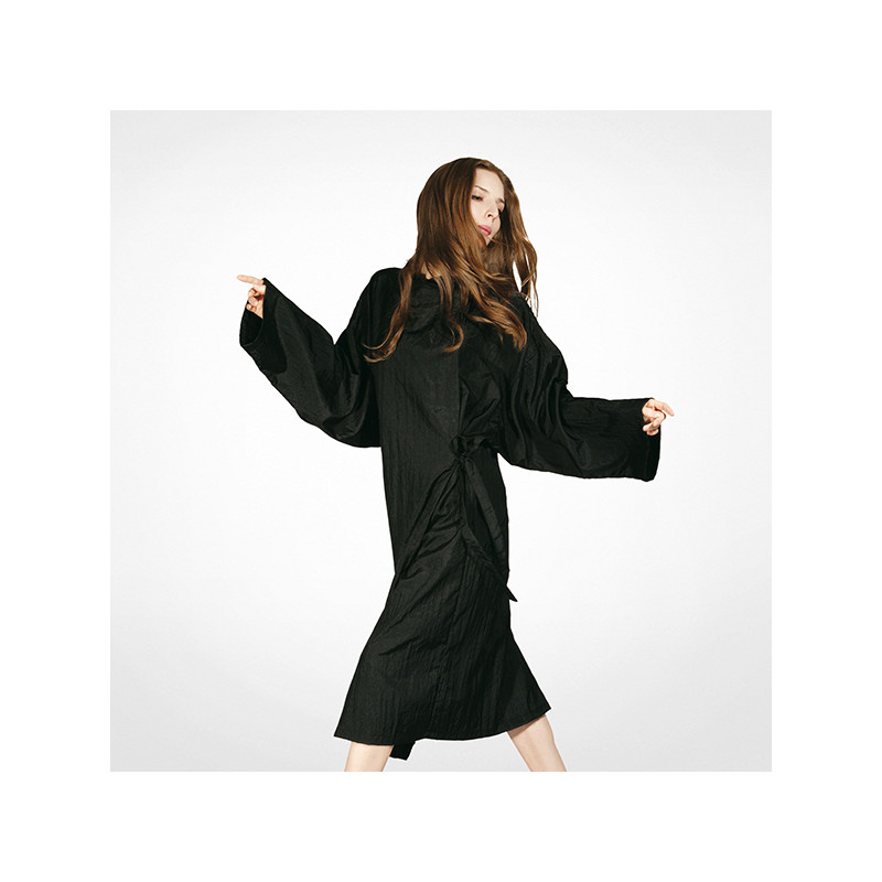 Bifull Czarny Kimono 72x118cm
