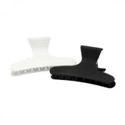 Bifull Duża Klamra Podstawowa Biały/Czarny 12 szt.