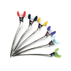 Bifull Pęseta kaczy dziób Miękki uchwyt Antypoślizgowy 9,5cm Tears 6 szt.