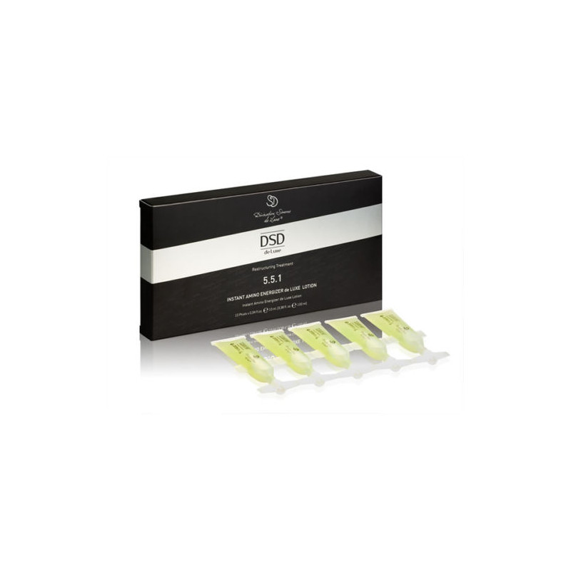 DSD de Luxe Leczenie restrukturyzujące Instant Amino Energizer de Luxe Lotion 5.5.1 (10x10ml)