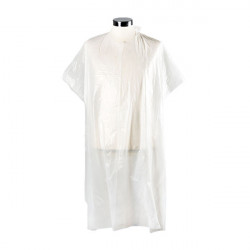 Bifull Jednorazowa Peleryna Fryzjerska Ekstra Długa Biała 98x136cm Opakowanie 50 Sztuk