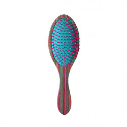 Bifull Paskowany Drewniany Fioletowy Owalny Pędzel