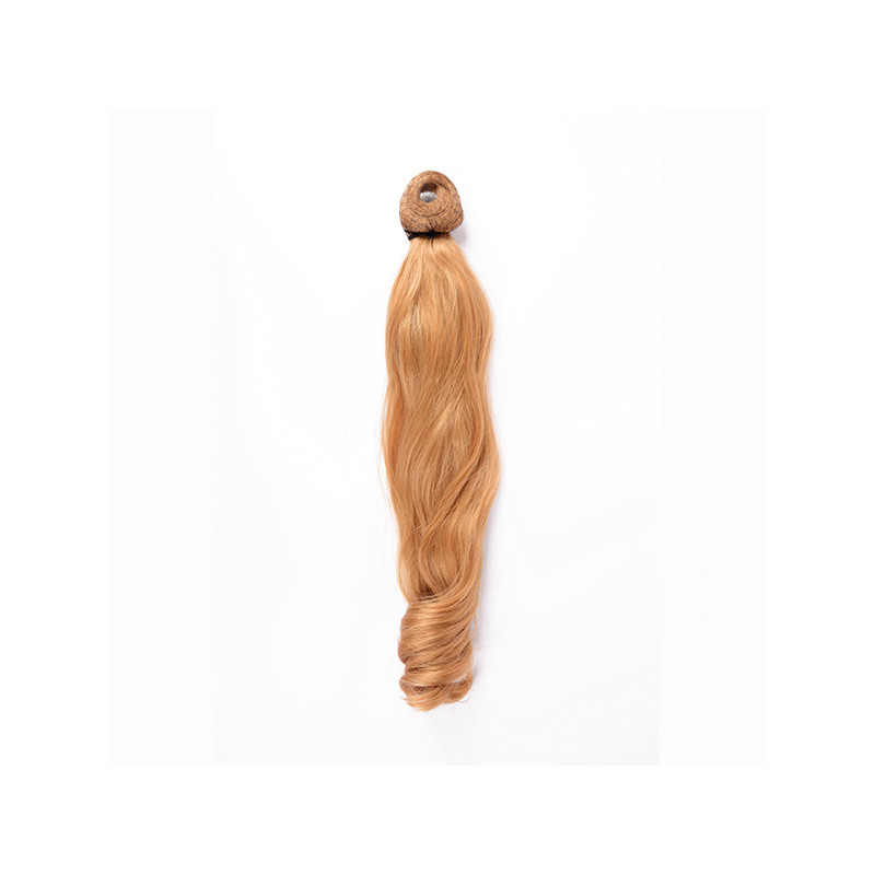 Bifull Kręcony Kucyk 50cm Model 27hy Jasny Złoty Blond
