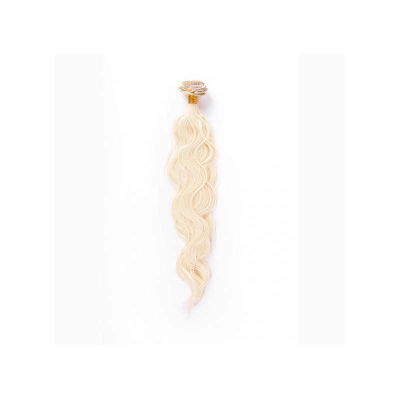 Bifull Kręcony Kucyk 50cm Mod 613 Naturalny Platynowy Blond