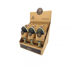 Bifull Ekspozytor Pędzle Szkieletowe Biodegradowalne Pastelowe Ekologiczne Kolory (OPAKOWANIE 12 sztuk)