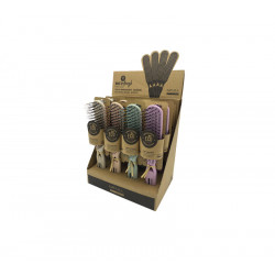 Bifull Ekspozytor Biodegradowalne Ekologiczne Prostokątne Pędzle 12 Sztuk