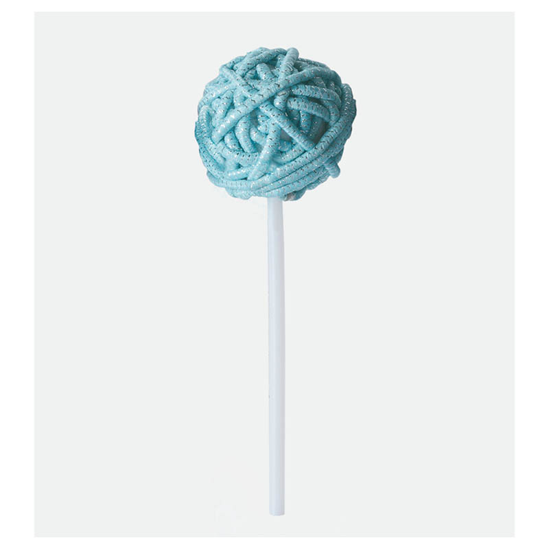 Bifull Lollipop Okrągły Kolor Niebieski Srebrny