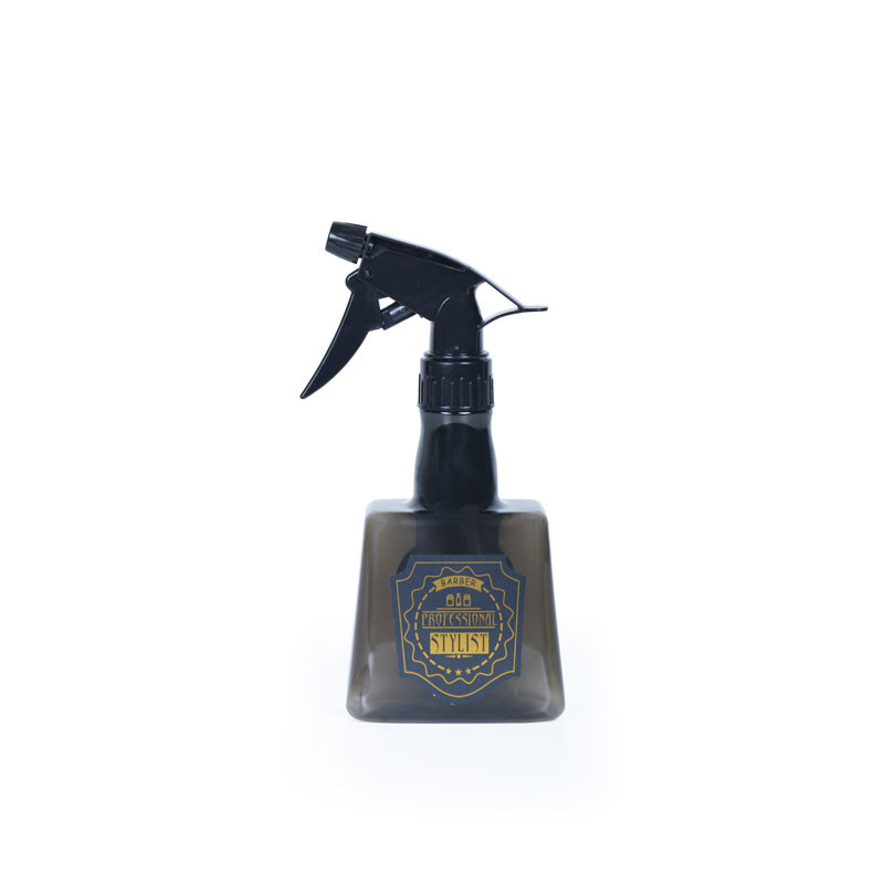 Bifull Czarna Plastikowa Butelka Spray Barber Style 300ml