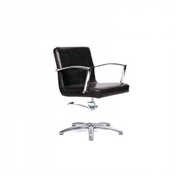 Fotel Bifull Althea Black z podstawą w kształcie gwiazdy