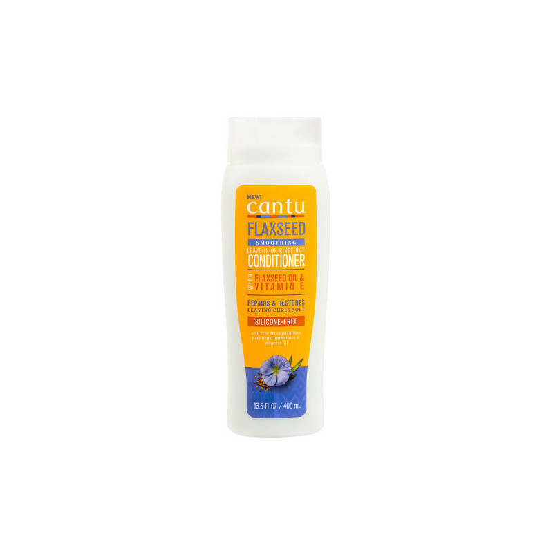 Kolekcja Cantu Siemię Lniane Wygładzająca Odżywka bez spłukiwania lub do spłukiwania (400ml)