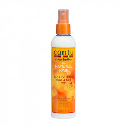 Cantu Natural Hair Olej Kokosowy Mgiełka Nabłyszczająca i Utrwalająca (237ml)
