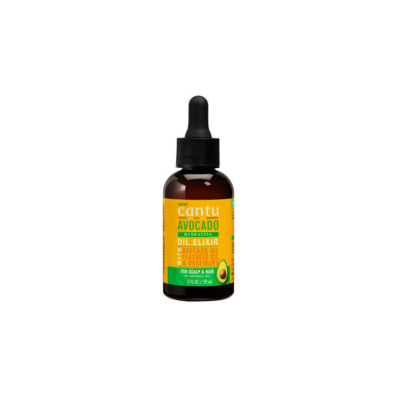 Cantu Awokado Nawilżający Eliksir-Olejek do Włosów (59ml)