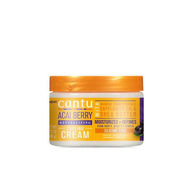 Cantu Jagoda Acai Rewitalizujący Krem do Loków 340g