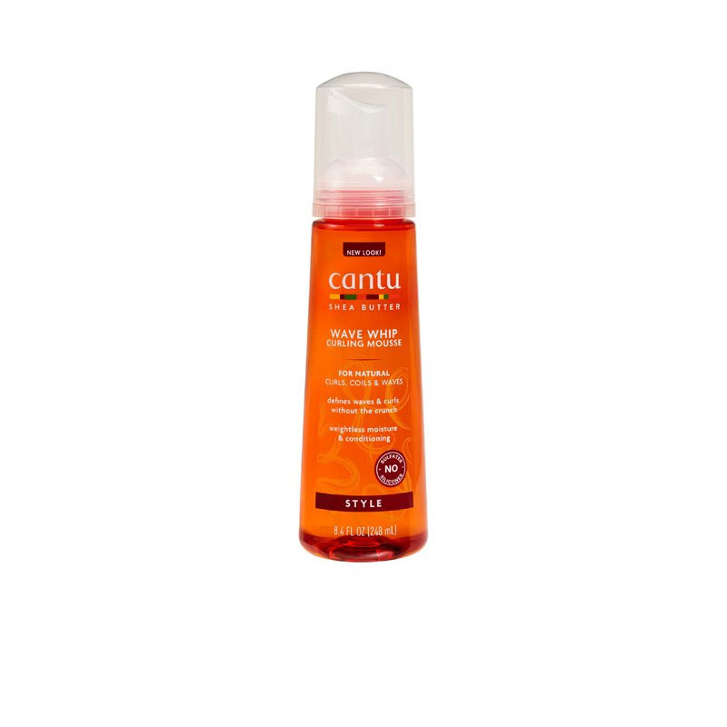 Cantu Naturalne Włosy Wave Whip Pianka do loków (248ml)