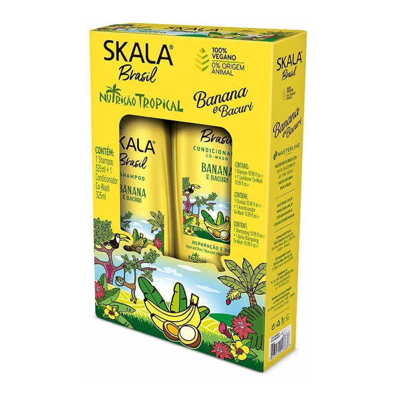 Zestaw Skala Banan i Bacuri Szampon + Odżywka