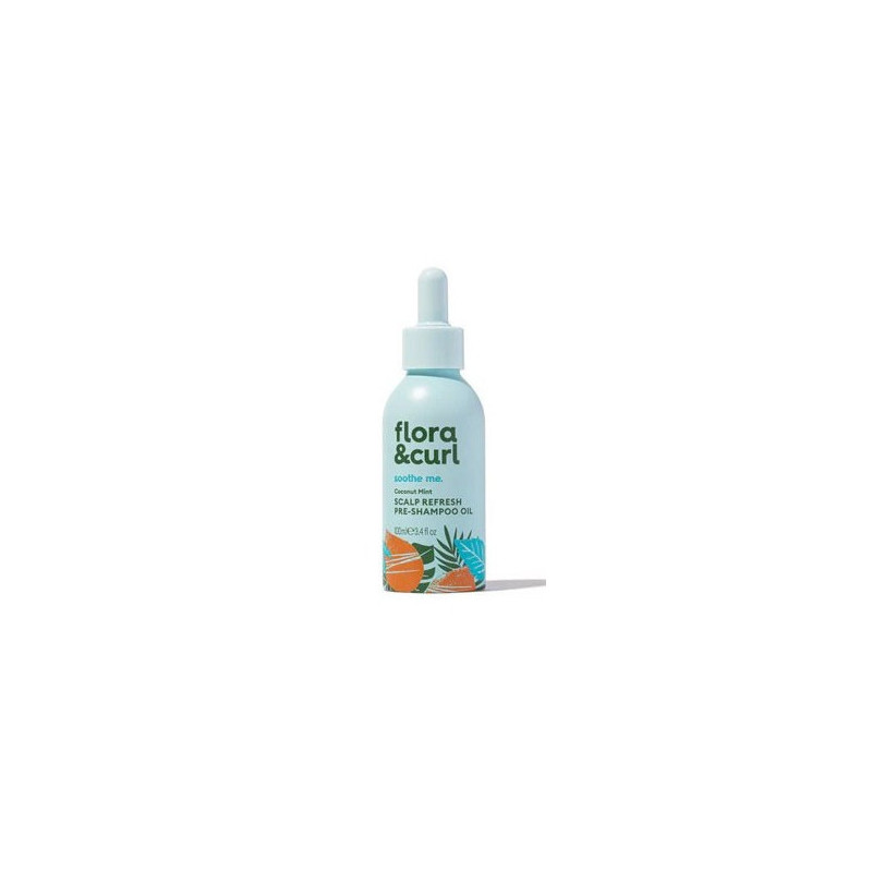 Flora Curl Soothe Me Olejek Przed Szamponem Odświeżający Skórę Głowy (100ml)