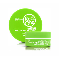 Red One Matte Hair Wax Zielona 150ml