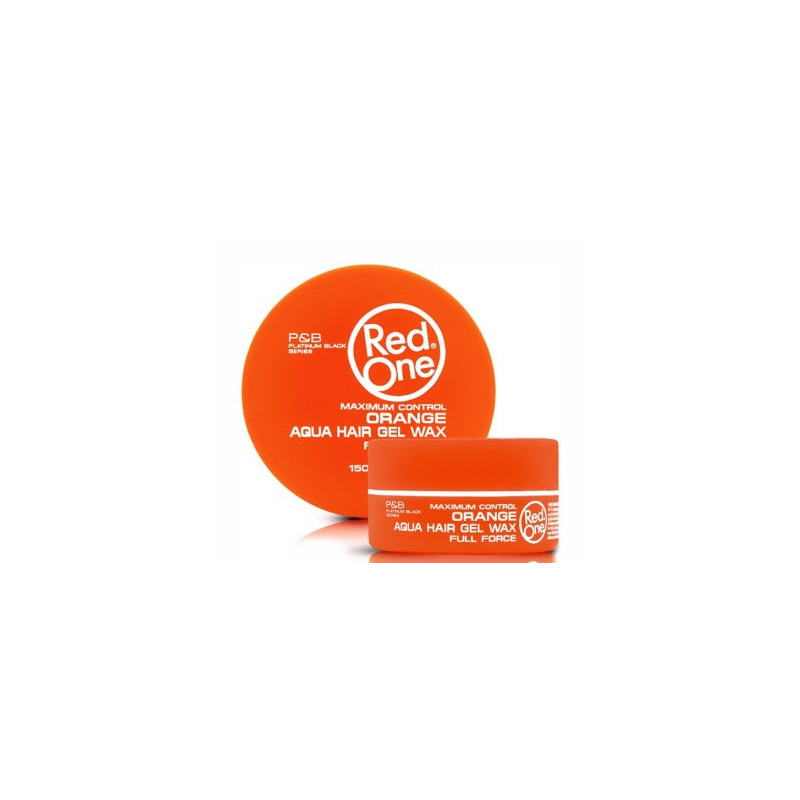 Red One Pomarańczowy Aqua Wosk Żelowy do Włosów 50ml