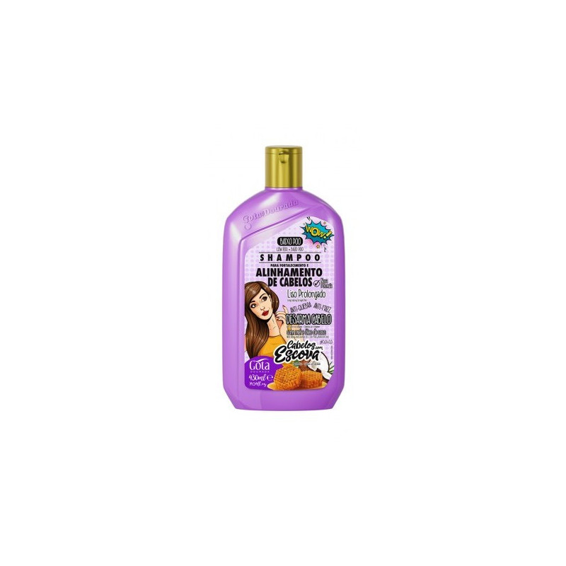 Gota Dourada Szampon do włosów prostowanych z keratyną (430ml)