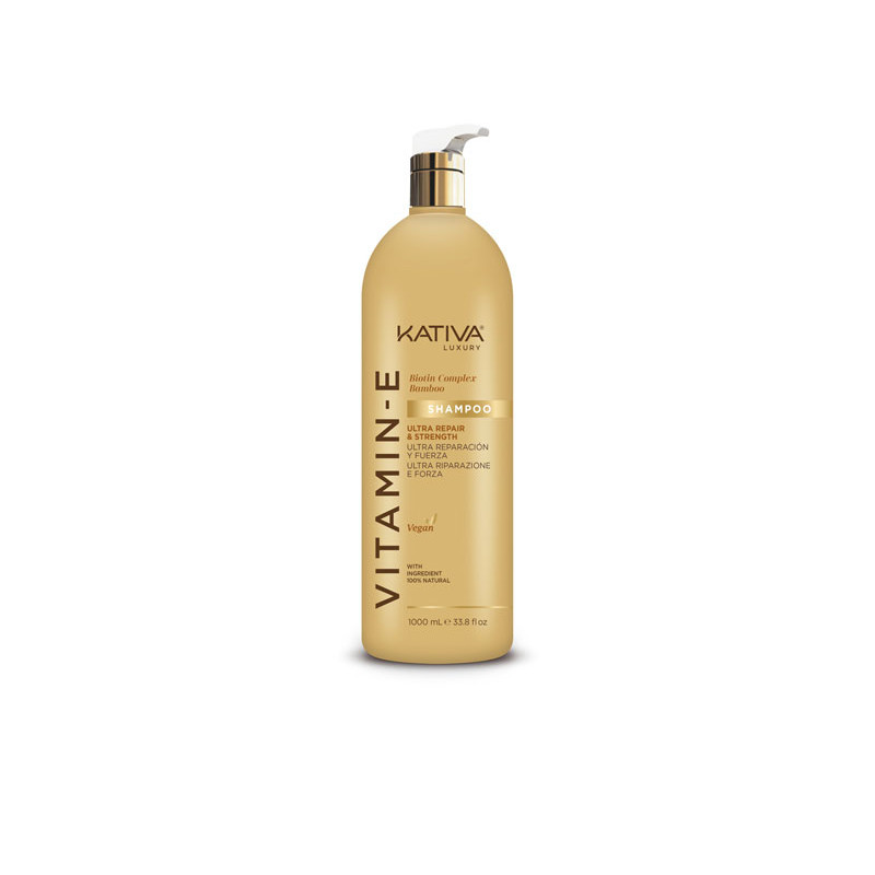 Kativa Kompleks Witaminy E i Biotyny Szampon Bambusowy 1000ml