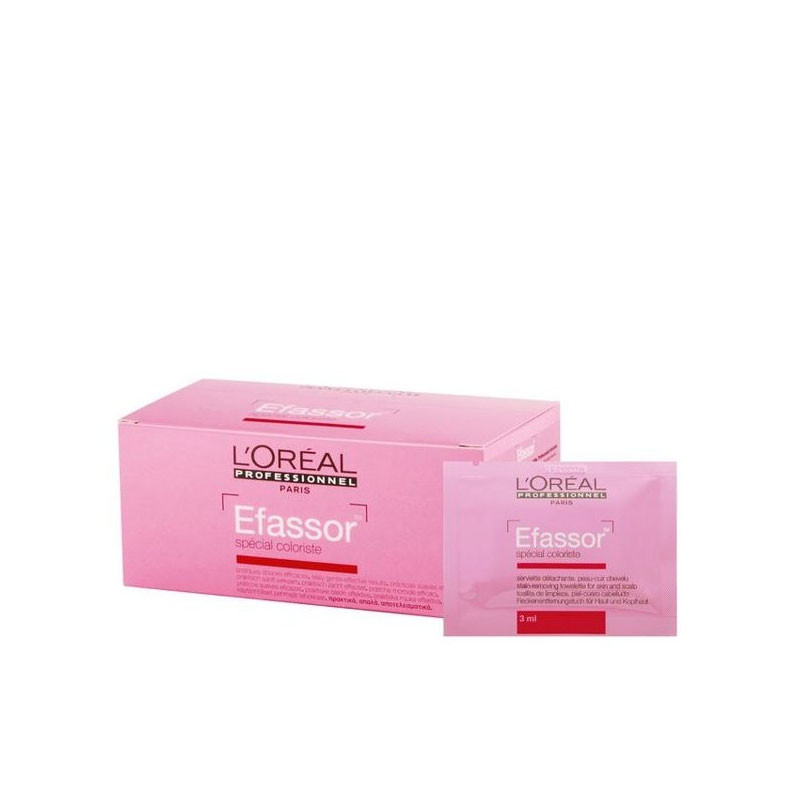 L'oreal Efassor Chusteczki czyszczące Skóra-Skalp 12x28g