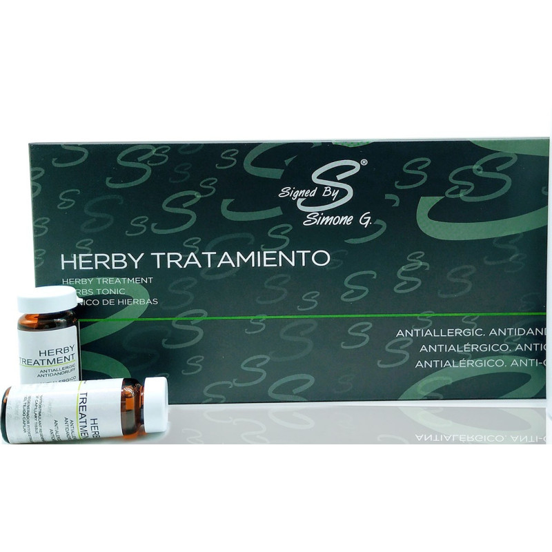 Simone G. 25 Leczniczy Środek Przeciwłupieżowy Ziołowy (10x15ml)