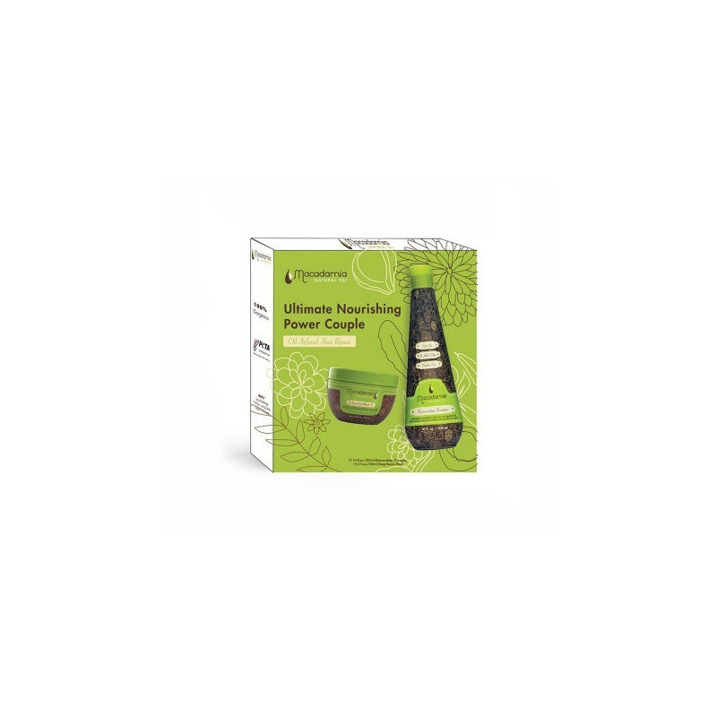 Macadamia Natural Oil Zestaw Intensywnie Odżywcza Mocna Para