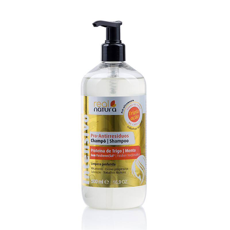 Real Natura Szampon bez soli Pro-Residue 500ml
