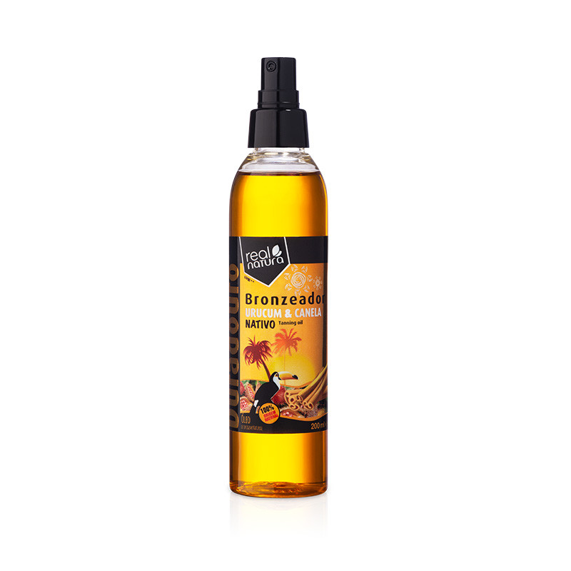 Real Natura Olejek Brązujący Urucum + Cynamon 200ml