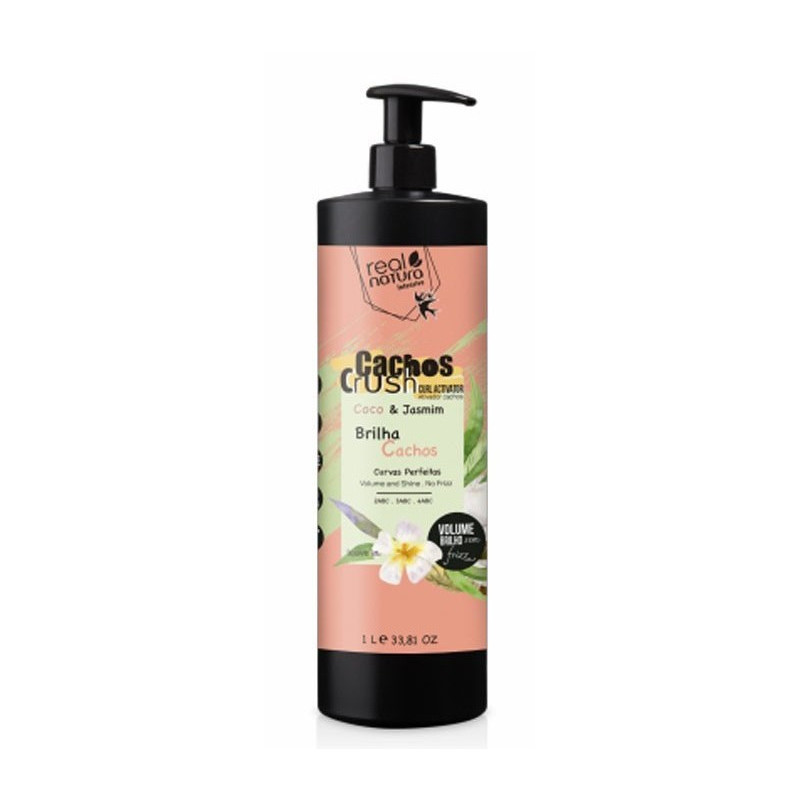 Real Natura Cachos Crush Aktywator z Kokosa i Jaśminu (1000ml)