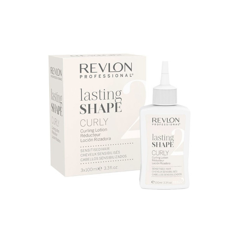 Revlon Trwały Kształt Włosy Kręcone Uwrażliwione (3x100ml)