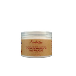 Shea Moisture Manuka Honey & Marufa Oil Intensywna Maska Nawilżająca do Włosów Ekstrakt Figowy & Olej Baobab (284g)