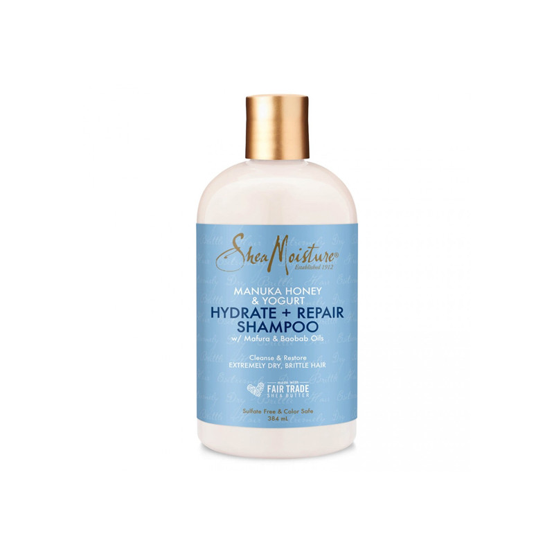 Shea Moisture Miód Manuka & Jogurt Nawilżenie + Regeneracja Szampon (384ml)