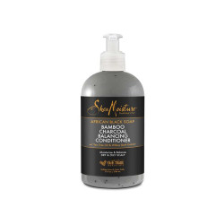 Shea Moisture African Black Soap Bamboo Charcoal Balancing Conditioner (384ml)