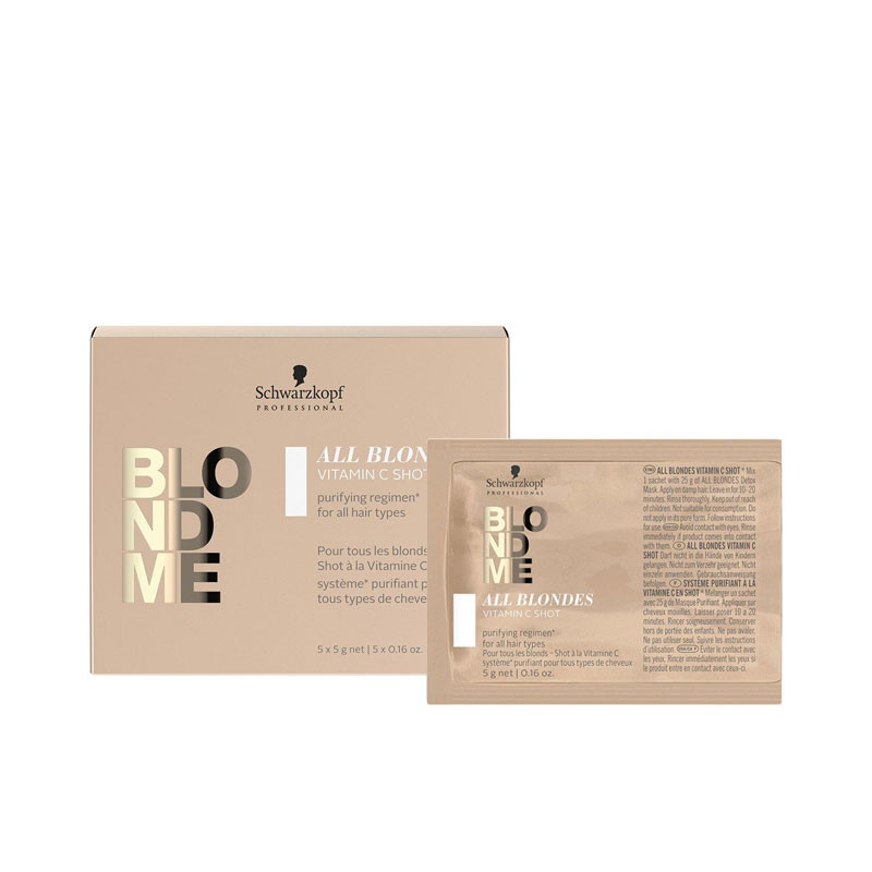 Schwarzkopf Blondme Do wszystkich blondów Detoks Witamina C Ampułki (5x5g)