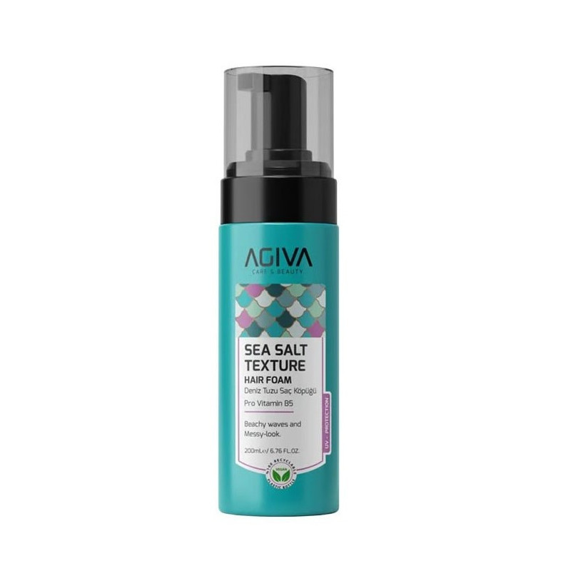Agiva Sól Morska Teksturyzująca Pianka do Włosów (200ml)