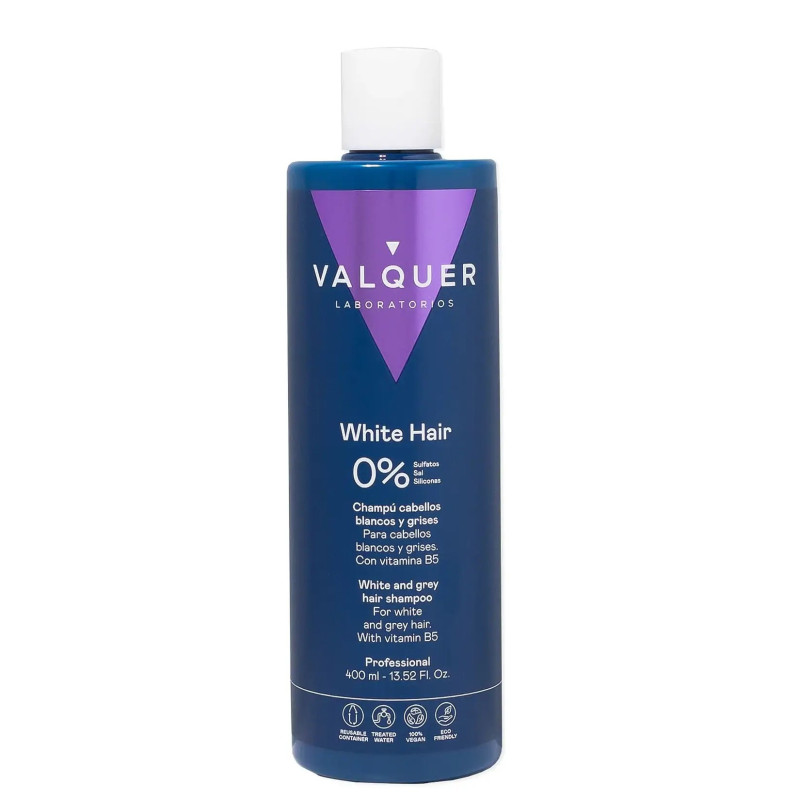 Szampon Valquer do włosów białych i siwych Zero (400ml)