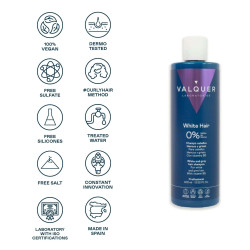 Szampon Valquer do włosów białych i siwych Zero (400ml)