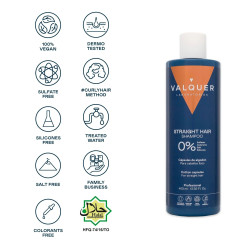 Valquer Szampon do Włosów Prostych Zero (400ml)