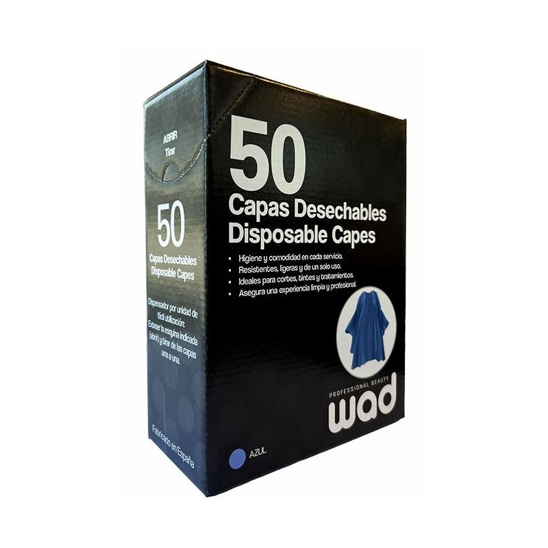 Wad Professional 50 Jednorazowe Niebieskie