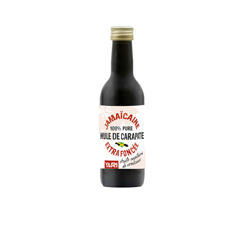 Yari 100% Jamajski Czarny Olej Rycynowy Ekstra Ciemny (250ml)