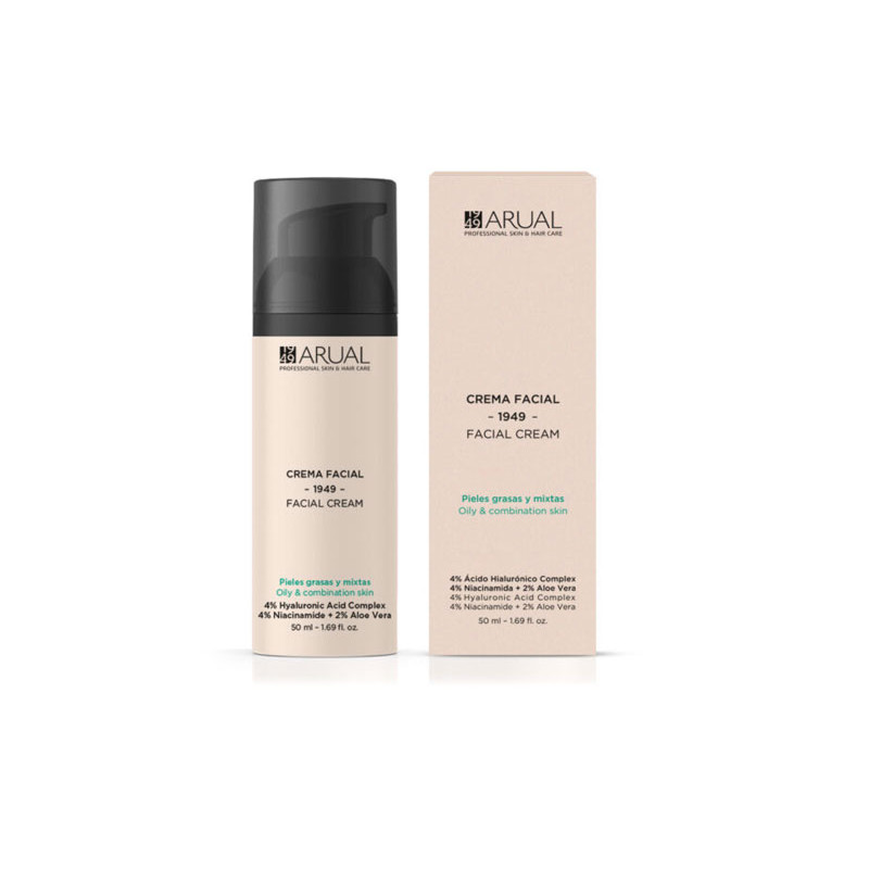 Krem do twarzy Arual do skóry tłustej i mieszanej (50ml)