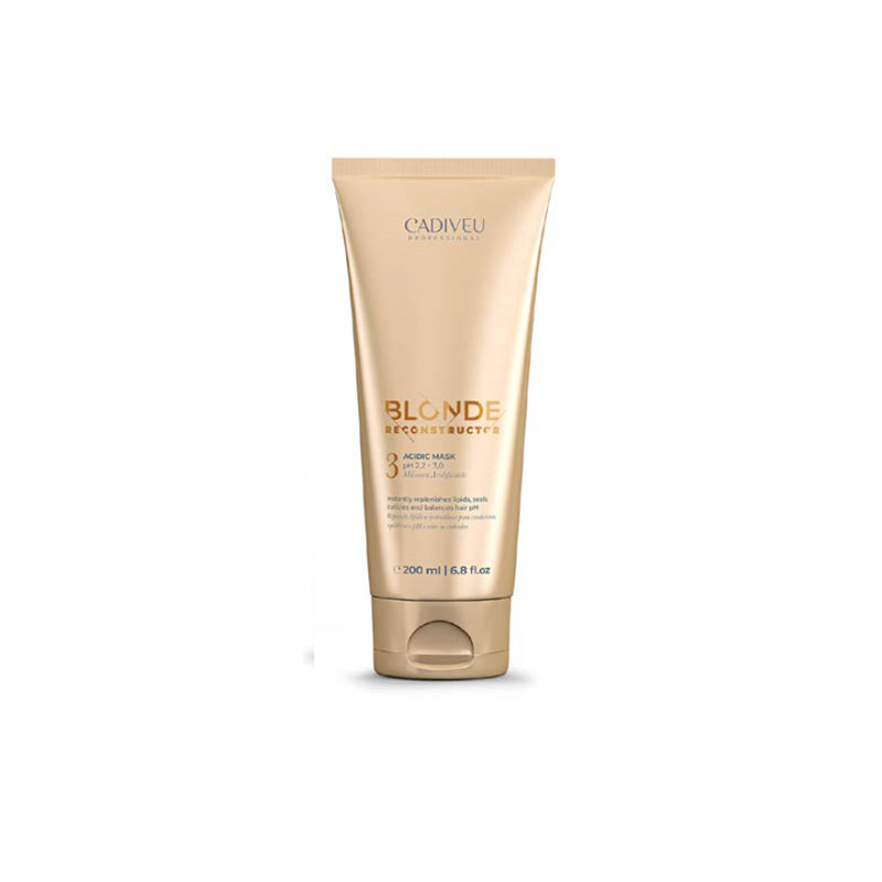 Brazylijski Cacau Blonde Reconstructor 3 Kwasowa Maska Ph 2.2-3.0 (200ml)