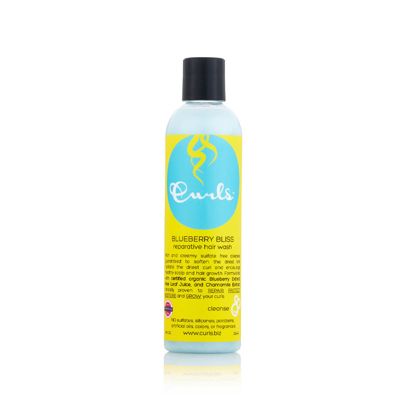 Curls Borówkowa Rozkosz Naprawczy Szampon do Włosów (236ml)