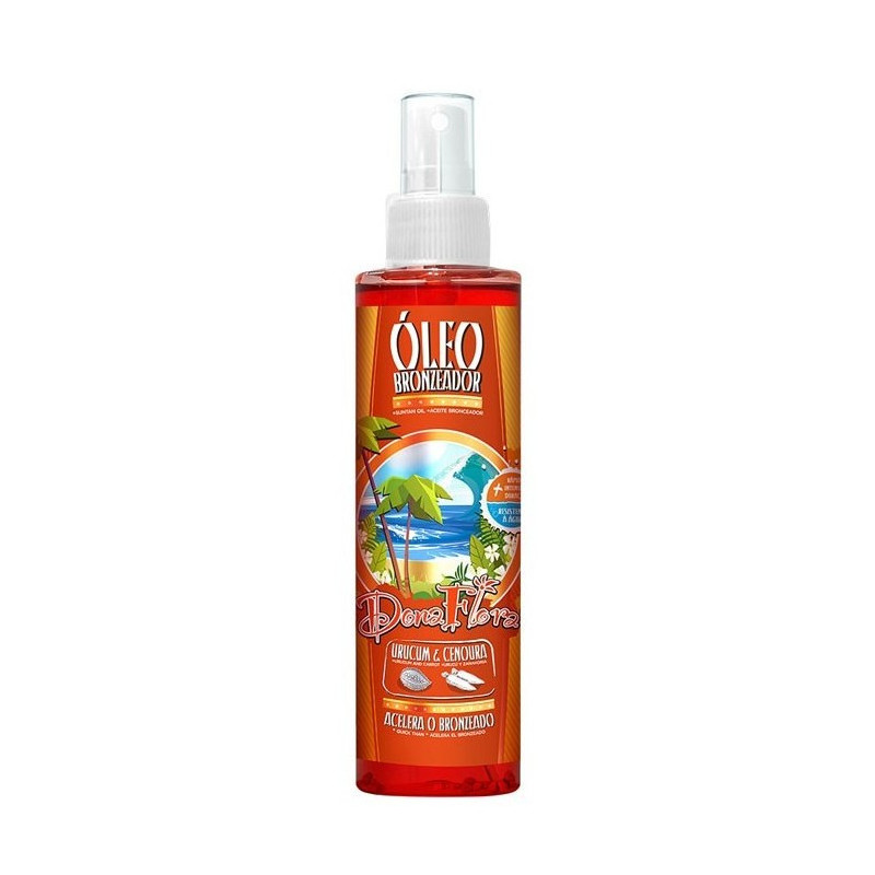 Dona Flora Olejek do opalania z Urucum i Marchewką (200ml)