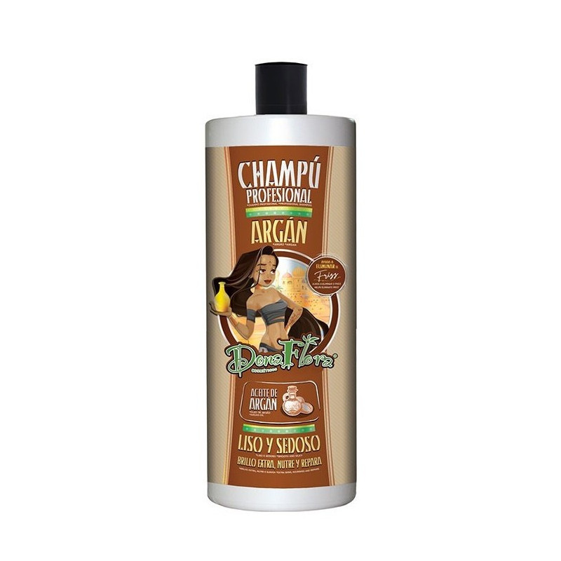 Dona Flora Argan Wygładzający i Jedwabisty Szampon (1000ml)