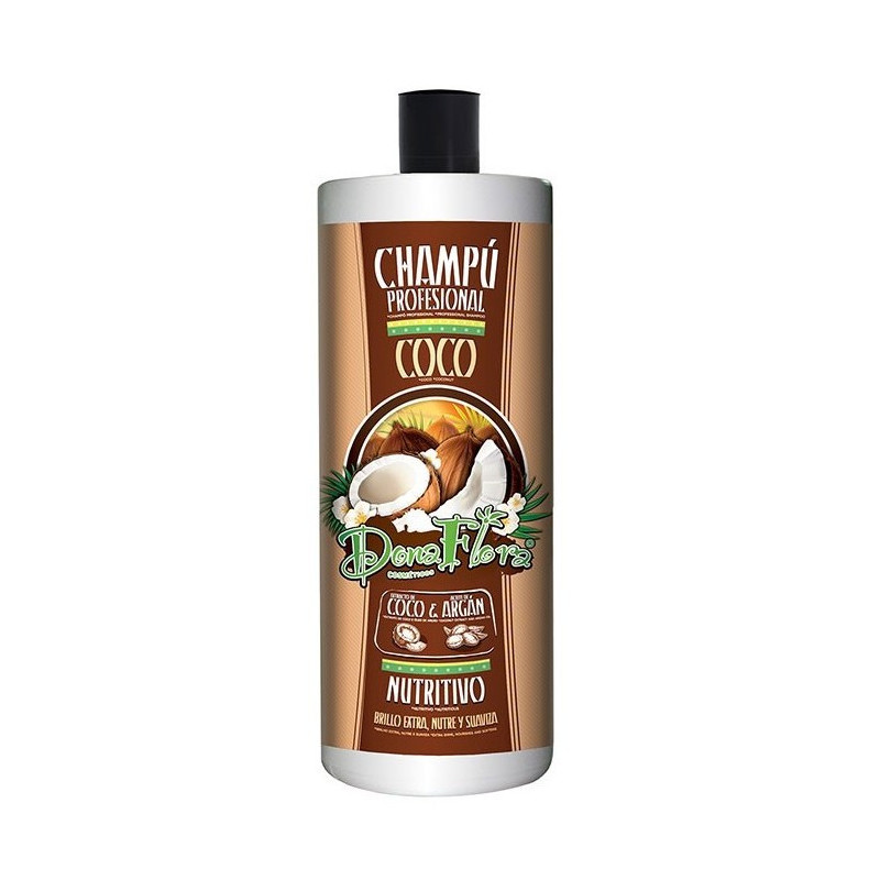 Dona Flora Szampon Odżywczy Kokosowy i Arganowy (1000ml)