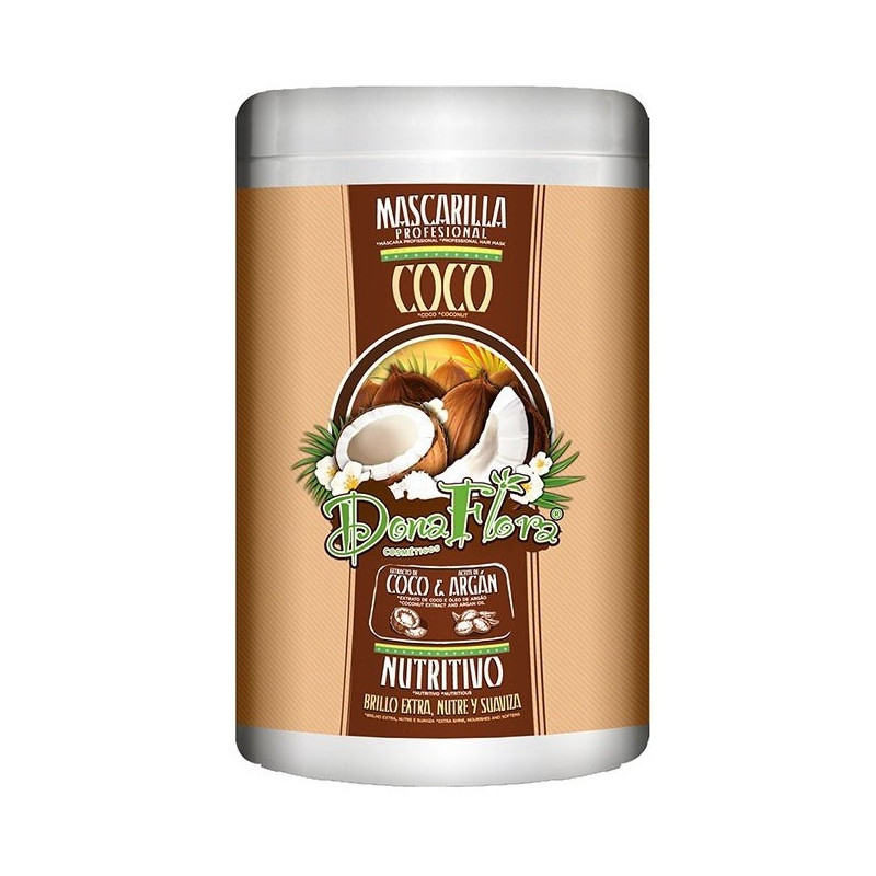 Dona Flora Maska Odżywcza Kokos & Argan (1000ml)