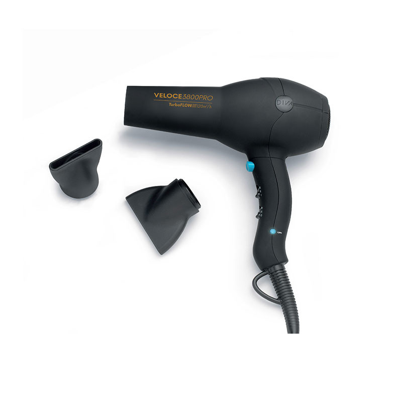 Suszarka Diva Veloce 3800 Pro Czarna